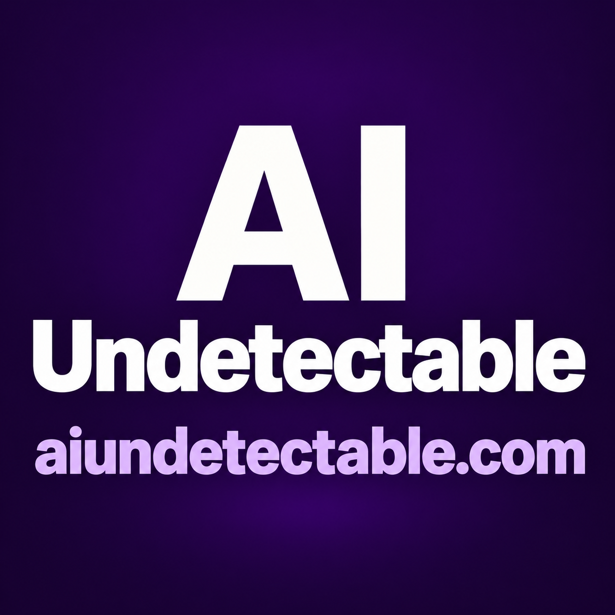 AI Undetectable